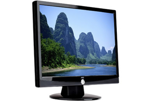 AOC 917SW+ wide monitor